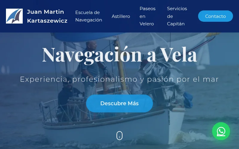Captura de pantalla de Aquilon.com.ar