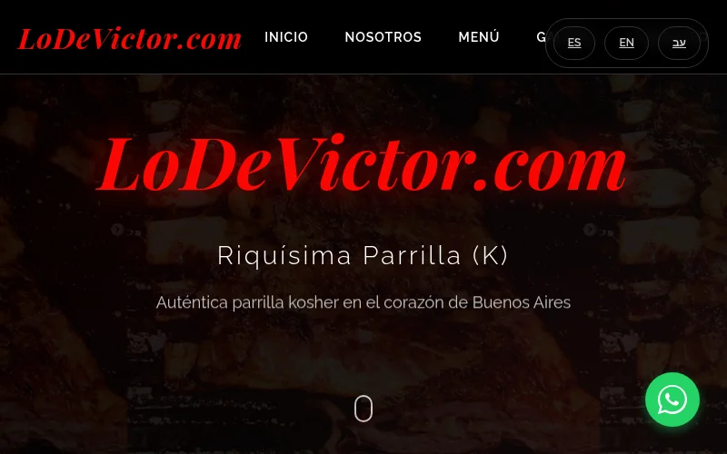 Captura de pantalla de LoDeVictor.com
